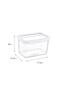 Set of 24 Scale Rectangular Storage Container White 1210 ml - 3