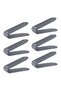 Clamp 6-piece set adjustable shoe ramp