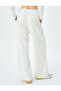 Wide Leg High Waist Modal Blended Sweatpants - 4