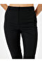 Regular Fit Crop Leg Cigarette Pants - 5