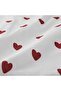 - Barndröm, Single Duvet Cover Set, White-Red, 150X200/50X60 cm - 4