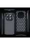 Redmi Note 14 Pro Plus Case with Camera Protection Carbon Pattern  + Ghost Screen Protector - 3