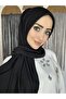 شال أسود مطوي جاهز - 5