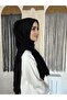 شال أسود مطوي جاهز - 7