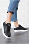 Darkstep 158 Unisex Sneaker - Black and White Sports Shoes - 5