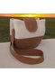 women's shoulder bag 100% cotton real cord rope design straw jute