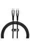 Glimmer Black 100W Type-C to Type-C Cable 1m