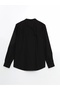 Lcwaikı Classic Black Regular Fit Long Sleeve Oxford Men's Shirt - 6