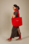 Colorpop Red Blush Canvas Bag - 3