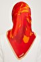 Silk Scarf 2024 Winter - 9042-09 Pomegranate Flower Twill