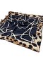 وشاح حريري Twill باللون الأزرق الداكن - الحنين 8653-21 - 6