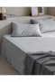 Delrico Double Cotton Sheet Set - Gray