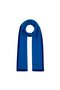 Monogram Shawl - Sax Blue