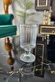 Set of 6 Striped Standing Coffee Water Glasses |   Origami Striped Soft Drink Cup |   Standing Presentation Cup - 2