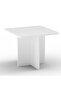 CH01 Ergonomic Child Desk 8050 Low height With Round Edges White Single Table 60x50cms)