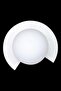 Cut Sconce White