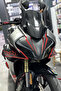 Red Color Headlight Eyebrow Sticker Label for Cf Moto 450 Sr (4 Pieces) - 6