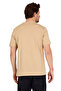 Men's Navy Blue Stone Color Basic Cut Crew Neck 100% Cotton 2-Piece T-Shirts Pack - 3