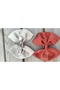 Hair Accessories Bow Automatic Buckle Cream, Tile Color - 7