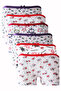 6-Piece Girls' Boxer Shorts Colorful Patterned Empirme Fun