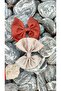 Hair Accessories Bow Automatic Buckle Cream, Tile Color - 2