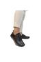 9050 Black Genuine Leather Transparent Sole Shoes - 2