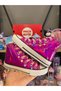 Girl's pink holographic sneakers with zipper, non-slip sole, and ankle support. - 3