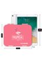 Eazy Kids Bento Boxes wt Insulated Lunch Bag Combo - Tropical Pink - 8