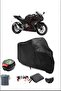 غطاء خلفي أسود لهوندا Cbr 500r متوافق مع غطاء دراجة نارية مقاوم للماء