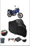 Black Jawa 250 Laser Rear Bag Compatible Waterproof Motorcycle Cover