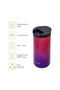 Insulated Tumbler Water Bottle - Chrome, 400ml - 3
