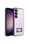 Samsung S23 - Case with Camera Protection and Logo Displaying Omega Cover - T31178 - Lilac - 6