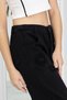 Black Embroidery Detail Wide Leg Girls' Jean Pants 20299 - 4