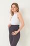 Smoked High Waist Maternity Spanish Leg Women's Leggings - 4