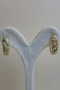Xuping Twisted Stone Earrings - 3