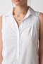 Voile Cotton Lace Embroidery Detailed Neckline Short Dress - 5