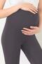 Smoked Stretchy High Waist Maternity Leggings - 5