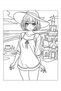 Young Girls Anime Coloring Book Set (70 Selected Anime) - 2