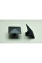 Pyramid Button Matte Black (10Pcs)