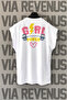 Girl Power Back Printed Zero Sleeve Sports Tshirt