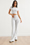 Women's Gray Bottom Top with Spanish Pants Full Lycra Suit Tkm- 19000343 - 5