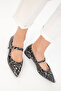 Black Snake Women's Ballerinas 20232 - 5
