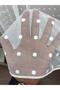 Polka Dot Sports Patterned Tulle Curtain 450x250 Sparse Pleat 1/2 - 2