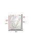 100 Pieces (28x35+5) Opp Gelatin Taped Adhesive Nylon Bag - 2
