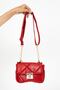 Women's Chain Detailed Quilted Soft Leather Useful Mini Crossbody Bag Tbc154