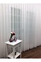 Custom Knitted Textured Tulle Curtain 550x250 Sparse Pleat 1/2 - 4