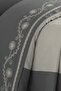 بيكيه فردي مطرز بخيوط أنثراسايت - 3