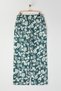 Multi-Colored Elastic High Waist Relaxed Cut Floral Woven Plus Size Trousers Tbbss25Ar00007 - 8