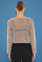 Mink Boat Neck Sequined Knitwear Sweater Twoss25Kz00003 - 6