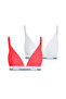 Box of 2 Elastic Banded Triangle Bralet Isabelle Suitable for Daily Use